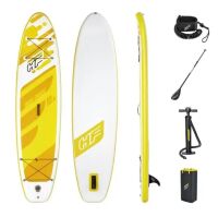 SUP-борд Надувна дошка для плавання/серфінг з веслом Bestway 65348 Aqua Cruise 320х76х12см SUP-борд Надувна дошка для плавання/серфінг з веслом Bestway 65348 Aqua Cruise 320х76х12см