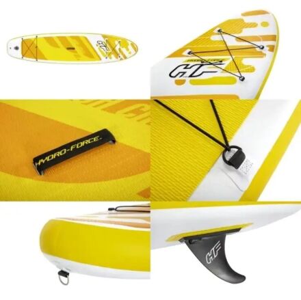 SUP-борд Надувна дошка для плавання/серфінг з веслом Bestway 65348 Aqua Cruise 320х76х12см