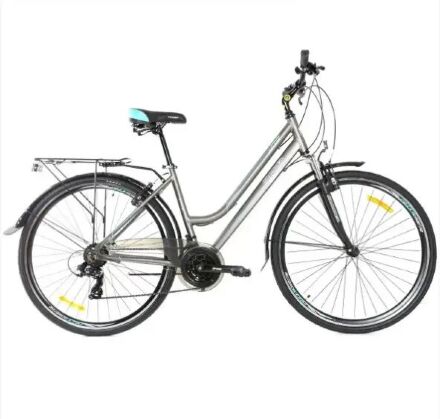Міський велосипед 28 дюймів 18 рама Crosser City 28″ Білий / Shimano