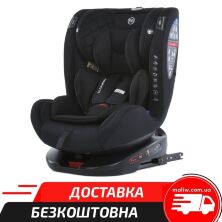 Дитяче автокрісло El Camino Evolution поворотне від 360 до 36 кг ME 1114 EVEREST Light Gray