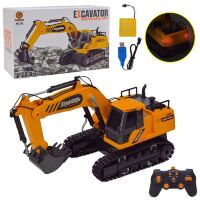 Дитячий екскаватор на радіокеруванні DeyeeToys 383 Світлові ефекти