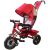 Велосипед-коляска дитячий триколісний Tilly Trike T-364 колеса надувні червоний