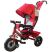 Велосипед-коляска дитячий триколісний Tilly Trike T-364 колеса надувні червоний
