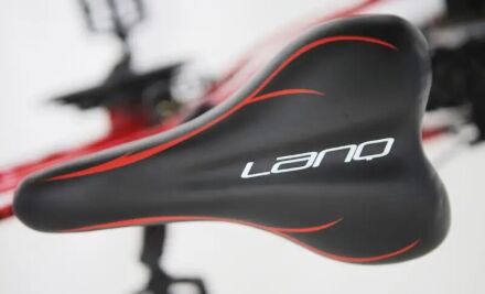 Велосипед гірський спортивний 20-LANQ модель VA210 магнезиевая рама колеса 20 дюймів червоний