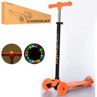 Самокат дитячий складаний iTrike JR 3-003-1-B MAXI 8 кольорів принт