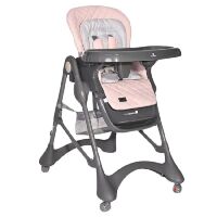 Стільчик для годування дитячий Lorelli (Bertoni) Appetito Pink Рожевий для дівчинки