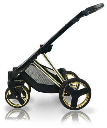 Коляска 2 в 1 Bexa Next (Gold) N-1 чорний