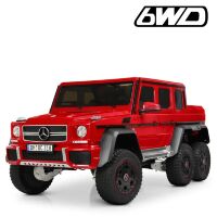 Дитячий електромобіль Mercedes Benz AMG 6WD M 4211EBLR-3 червоний