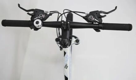 Велосипед гірський спортивний 20-LANQ модель VA210 магнезиевая рама колеса 20 дюймів білий