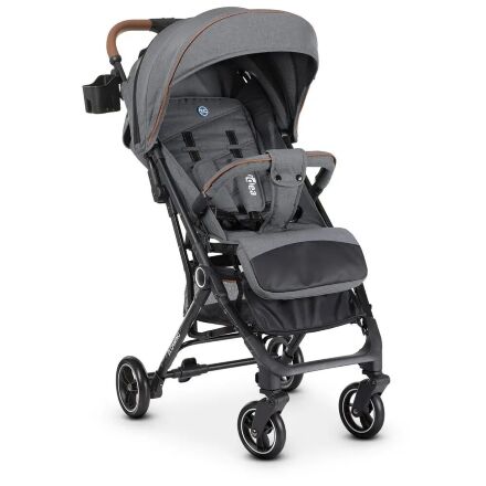 Коляска дитяча прогулянкова Lorelli DAISY Dark Grey Lighthouse темно-сіра