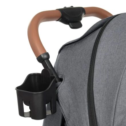 Коляска дитяча прогулянкова Lorelli DAISY Dark Grey Lighthouse темно-сіра