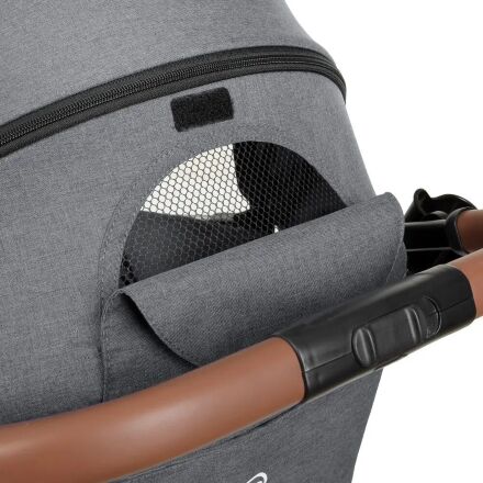 Коляска дитяча прогулянкова Lorelli DAISY Dark Grey Lighthouse темно-сіра