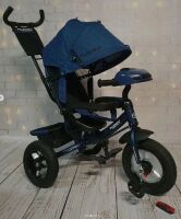 Велосипед дитячий триколісний TURBOTRIKE M 3115HA-11L темно-синій льон **