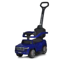 Дитяча машинка каталка-толокар з мотором із батьківською ручкою M 6054BLR-4 Електромобіль Toyota Land Cruiser