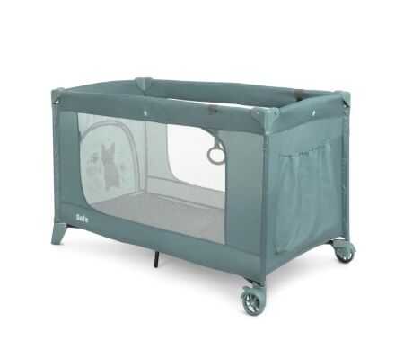 Манеж дитячий EL CAMINO ME 1016 SAFE SAFE Jade Green Len Зелене**