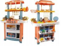 Дитячий ігровий набір Інтерактивна КУХНЯ 728A зі світловими та звуковими ефектами + тече вода/ з аксесуарами