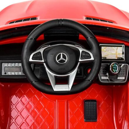 Дитячий електромобіль Mercedes Benz M 4146EBLR-3, червоний