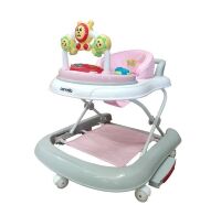 Ходунки CARRELLO Libero CRL-9602/3 Pink 3 в 1 (ходунки, гойдалка, каталка) рожеві Ходунки CARRELLO Libero CRL-9602/3 Pink 3 в 1 (ходунки, гойдалка, каталка) рожеві