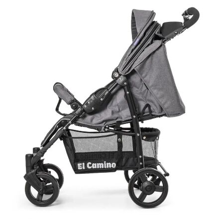 Дитяча прогулянкова коляска El Camino ME 1015L AMULET Cloud Gray сірий