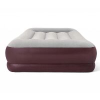 Велюровий матрац BESTWAY 67699 біло-бордовий