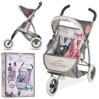Коляска прогулянкова для ляльки для двійні DeCuevas 90331 висота 75 см **