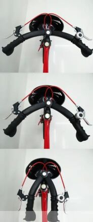 Велосипед дитячий двоколісний MARS-18 спиці дискові гальма колеса 18 дюймів червоний