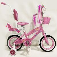 Дитячий двоколісний іспанська велосипед Princess-RUEDA (Принцеса-Руеда) 12-03B колеса 12 дюймів рожевий