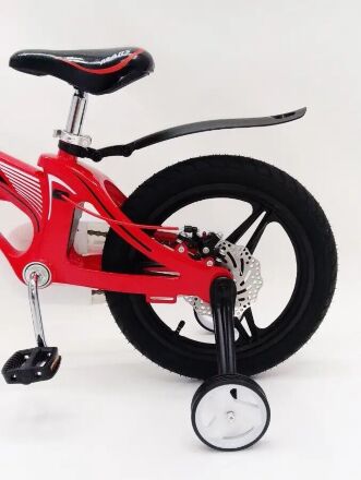 Велосипед дитячий двоколісний MARS-16 дискові гальма колеса 16 дюймів червоний