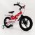 Велосипед дитячий двоколісний MARS-16 дискові гальма колеса 16 дюймів червоний