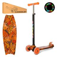Самокат дитячий складаний iTrike JR 3-003-1-B MAXI 8 кольорів принт