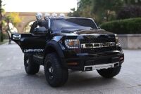 Дитячий електромобіль машина джип Ford Long T-7819 EVA BLACK чорний