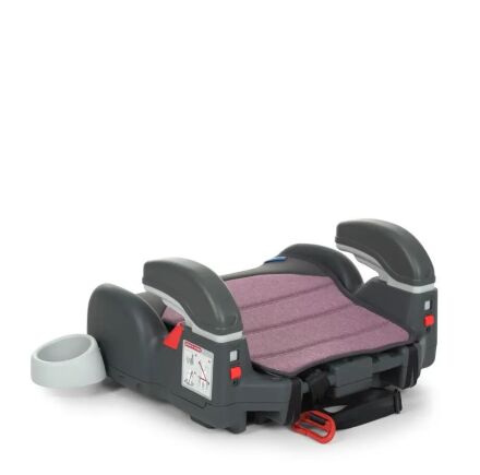 Автосидіння Бустер дитячий EL CAMINO ME 1044 Roro Violet з підлокітником і підсклянником/чорьо-фіолетовий