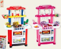 Дитячий ігровий набір Інтерактивна КУХНЯ 758A/B зі світловими звуковими ефектами + тече вода/ з аксесуарами
