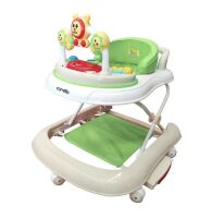 Ходунки CARRELLO Libero CRL-9602/3 Green 3 в 1 (ходунки, гойдалка, каталка) зелені Ходунки CARRELLO Libero CRL-9602/3 Green 3 в 1 (ходунки, гойдалка, каталка) зелені