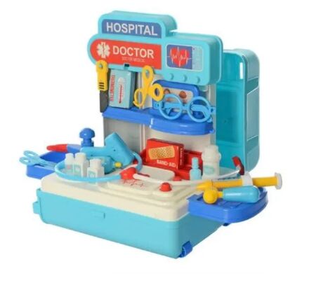 Ігровий набір доктора "Валіза-лікарня" 8390 34 предмети