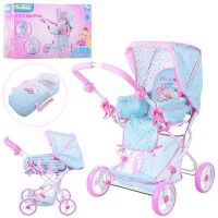 Коляска демісезонна для ляльок Hayck D-86687 висота 75 см переносна люлька