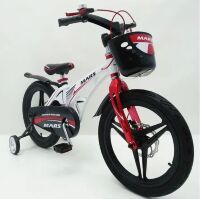 Велосипед дитячий двоколісний MARS-18 спиці дискові гальма колеса 18 дюймів білий