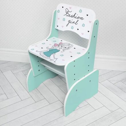 Дитяча парта растишка Bambi B 2071-20 Париж рожевий