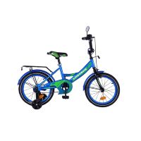 Велосипед дитячий двоколісний для хлопчика Like2bike 211602 Sky колеса 16д з дзвіночком і ручним гальмом