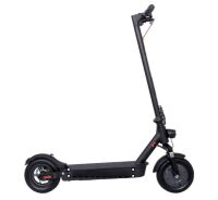 Електросамокат Crosser E9 Pro MAX Air (600 Вт; 36 В (600 Вт; 36 В; 15 А/год) колеса 10" повітря з камерою. Чорний