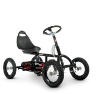 Дитячий педальний карт надувні колеса Bambi M 1697-2 чорний**