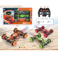 Машина Трюковий Всюдихід 21см на р/к JT376 на акумуляторі / ПАРОВІ та світлові ефекти / на радіокеруванні