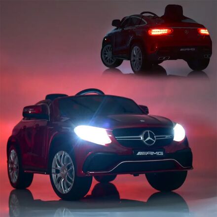Дитячий електромобіль Mercedes Benz M 4146EBLRS-3 червоний автопокраска