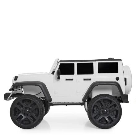 Дитячий двомісний електромобіль Jeep 4WD M 4264EBLR-1 білий