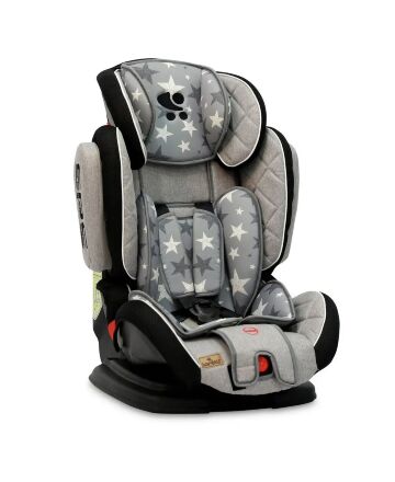 Дитяче автокрісло Lorelli (Bertoni) Magic Premiun SPS Grey Stars сіре