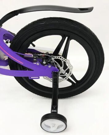 Велосипед дитячий двоколісний MARS-18 Lilok дискові гальма колеса 18 дюймів фіолетовий