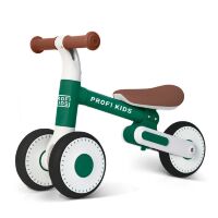 Дитячий велобіг-біговел PROFI KIDS 6 дюймів MBB 1013-3, складана рама, 3 колеса EVA, зелений