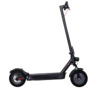 Електросамокат Crosser E9 Pro MAX (600 Вт; 36 В; 15 А/год) колеса 10" безкамерні з перфорацією. Чорний