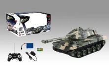 ТАНК на р/у HB-TK 05 "Військова техніка" на акумуляторі 4.8V зі світлом та звуком / на радіо-керуванні