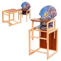 Стільчик-трансформер для годування Vivast M V-002-4 блакитний